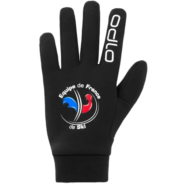 Offres ✨ Gants De Ski ODLO GANTS STRETCHFLEECE LINER WARM FAN BLACK 22 Noir 😀 – Image 2