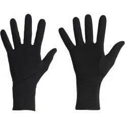De gros ❤️ Sous Gants ICEBREAKER ADULT 260 TECH GLOVE LINER BLACK 23 Noir 👏