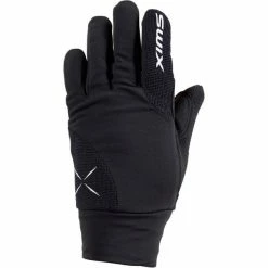 Promo 🤩 Gants De Ski SWIX LYNX GLOVE JR BLACK 23 Noir 🎉