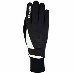 Bon marché 💯 Gants De Ski ROECKL EVO W BLACK/WHITE 20 Noir / Blanc 🔥