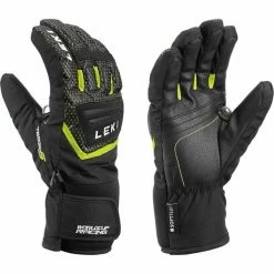 De gros 🌟 Gants De Ski LEKI GANTS WC JUNIOR NOIR/JAUNE 23 Noir / Jaune 🔥