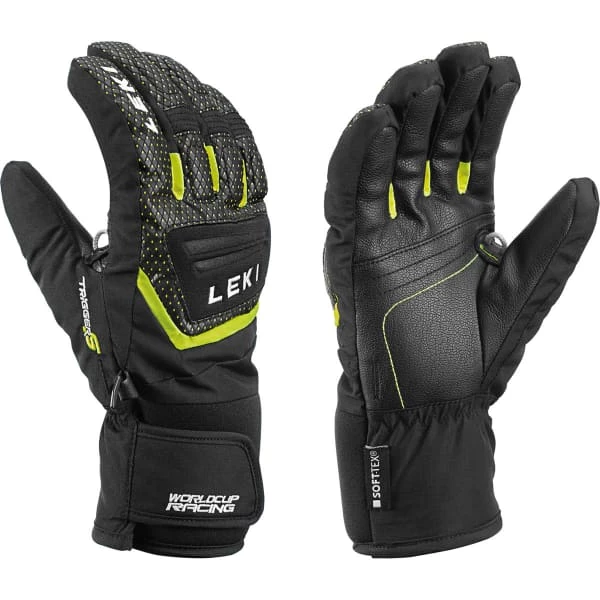 De gros 🌟 Gants De Ski LEKI GANTS WC JUNIOR NOIR/JAUNE 23 Noir / Jaune 🔥