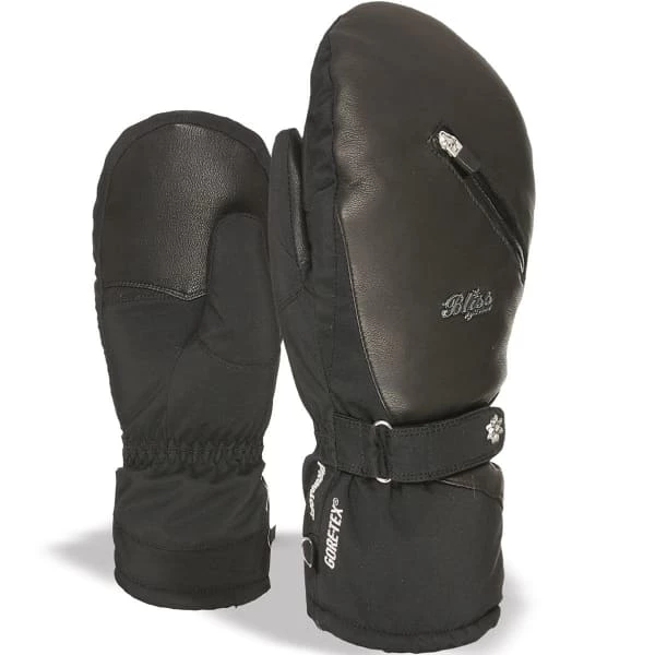 Tout neuf 🧨 Moufles BLISS BY LEVEL CRYSTAL MITT NOIR 19 Noir 🤩