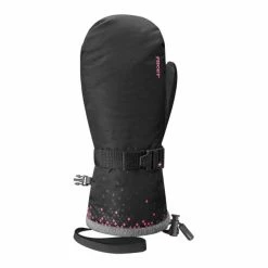 Budget 😍 Moufles RACER BOREAL JR BLACK PINK 22 Noir 😍