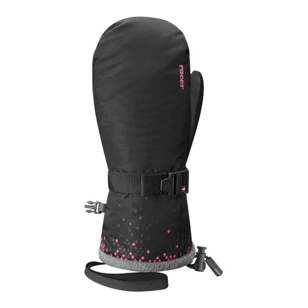 Budget 😍 Moufles RACER BOREAL JR BLACK PINK 22 Noir 😍