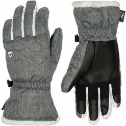 Le moins cher 🥰 Gants De Ski ROSSIGNOL W TEMPTATION IMPR G HEATHER GREY 22 Gris 🥰