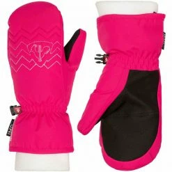 Meilleure vente 🛒 Moufles ROSSIGNOL JR POPY IMPR M PINK FUSHIA 20 Rose / Noir 🎉