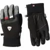 Meilleur prix 😍 Gants De Ski ROSSIGNOL STRATO IMPR HEATHER GREY 23 Noir ⌛