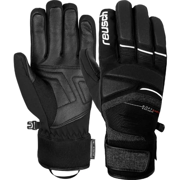 Meilleure affaire ❤️ Gants De Ski REUSCH STORM R-TEX BLACK/WHITE 23 Noir / Blanc 👏