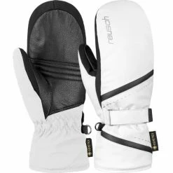 Meilleure affaire 😀 Moufles REUSCH ALEXA GTX MITT WHITE BLACK 22 Noir / Blanc ⭐