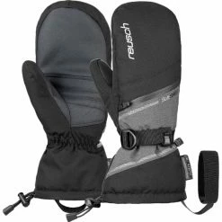 Meilleur prix 🥰 Moufles REUSCH DEMI R-TEX XT MITT BLACK/GREY MELANGE/SILVER 23 Noir / Gris 🧨