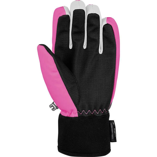 Tout neuf ⭐ Gants De Ski REUSCH TORBY R-TEX XT JR BLACK/ KNOCKOUT PINK 22 Noir / Rose / Gris ✔️ – Image 3