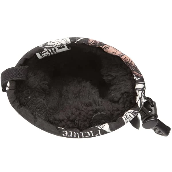 Coupon 🎉 Moufles PICTURE ANNA MITTS PEONIES BLACK 21 Noir / Blanc / Rose 😉 – Image 3