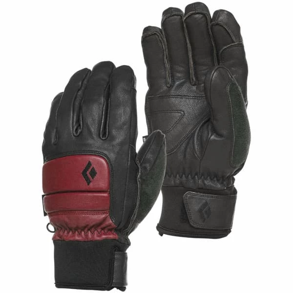 Acheter 😀 Gants De Ski BLACK DIAMOND SPARK GLOVES DARK CRIMSON 23 Noir ❤️