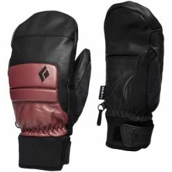 Bon marché ✨ Moufles BLACK DIAMOND SPARK MITTS DARK CRIMSON 22 Noir / Rouge 👍