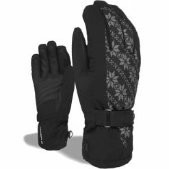 Bon marché ✔️ Gants De Ski LEVEL HERO W ANTHRACITE 21 Noir / Gris ⌛