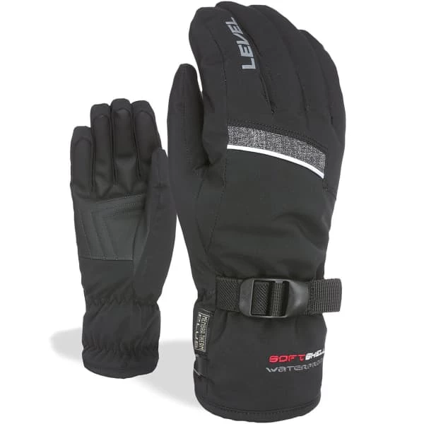 Meilleure affaire ❤️ Gants De Ski LEVEL HERO BLACK 21 Noir ❤️