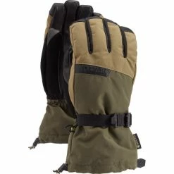 De gros 🎉 Gants De Ski BURTON MEN'S DELUXE GORE-TEX GLOVE KEEF/MRTINI 21 Marron / Vert 👏