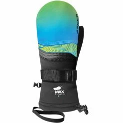 Le moins cher 😍 Moufles RACER ML200 BLACK LIME 20 Noir / Vert / Bleu 🎉