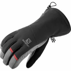 Promo 🔥 Gants De Ski SALOMON PROPELLER LONG M BLACK/GALET GREY/OLIVE NIGHT 21 Noir 😍
