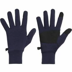 Tout neuf 😀 Gants De Ski ICEBREAKER ADULT SIERRA GLOVES NAVY 21 Bleu ⌛