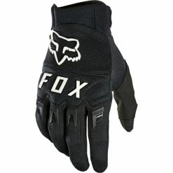 Remise 🥰 Gants Vélo FOX DIRTPAW GLOVE BLACK/WHITE 23 Noir ✔️