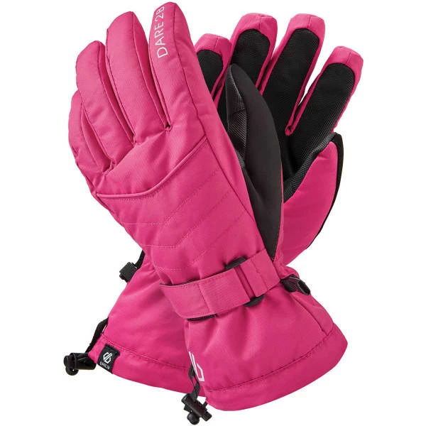 Remise đ Gants De Ski DARE 2B ACUTE GLOVE ACTIVE PINK 21 Rose / Noir đ„