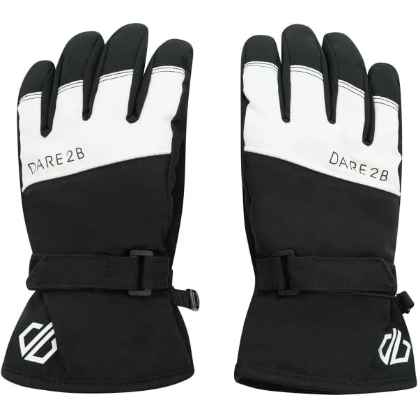 Nouveau đ„° Gants De Ski DARE 2B UNBEATEN GLOVE JR BLACK/WHITE 21 Noir đ â Image 2