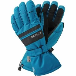 Sortie 🔔 Gants De Ski DARE 2B HOLD ON II GLOVE PETROL BLUE BLACK 21 Bleu / Noir 😉
