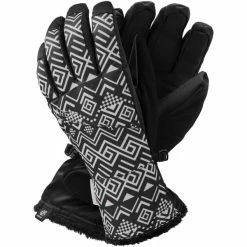 Meilleure vente 😍 Gants De Ski DARE 2B ICEBERG GLOVE BLACK / WHITE 21 Blanc / Noir 😉