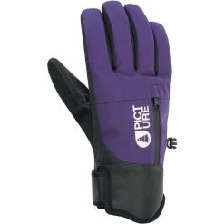 Vente flash ✨ Gants De Ski PICTURE MADSON GLOVES PURPLE 21 Noir / Violet 🔥