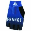 Coupon 🤩 Gants Vélo ODLO GANTS COURTS SPECIAL FRANCE VIVE LA FRANCE 21 Bleu / Noir ✔️