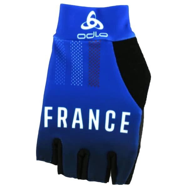 Coupon đ€© Gants VĂ©lo ODLO GANTS COURTS SPECIAL FRANCE VIVE LA FRANCE 21 Bleu / Noir âïž
