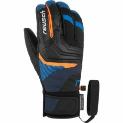 Meilleure affaire ✨ Gants De Ski REUSCH STRIKE R-TEX XT 👗 DRESS BLUE/ORANGE POPSICL 23 Bleu / Noir ✔️