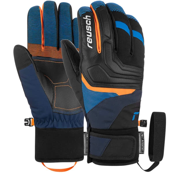 Meilleure affaire ✨ Gants De Ski REUSCH STRIKE R-TEX XT 👗 DRESS BLUE/ORANGE POPSICL 23 Bleu / Noir ✔️ – Image 3