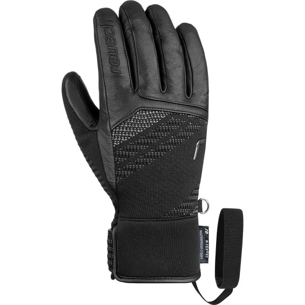 Vente flash 😀 Gants De Ski REUSCH RE KNIT ECLIPSE R-TEX XT BLACK 22 Noir 😀
