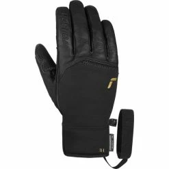 Nouveau 😀 Gants De Ski REUSCH LLEON R-TEX XT BLACK / GOLD 23 Noir 🤩