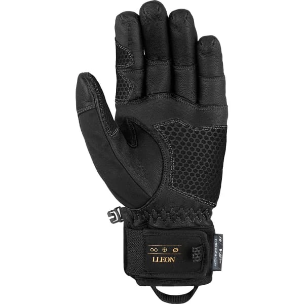 Nouveau 😀 Gants De Ski REUSCH LLEON R-TEX XT BLACK / GOLD 23 Noir 🤩 – Image 2