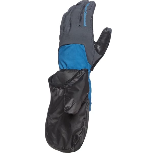 Sortie 🧨 Gants De Ski BLACK DIAMOND CIRQUE GLOVE KINGFISHER 23 Noir / Bleu 😀 – Image 2