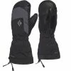 Vente flash ⌛ Moufles BLACK DIAMOND MERCURY MITTS BLK 23 Noir 🤩