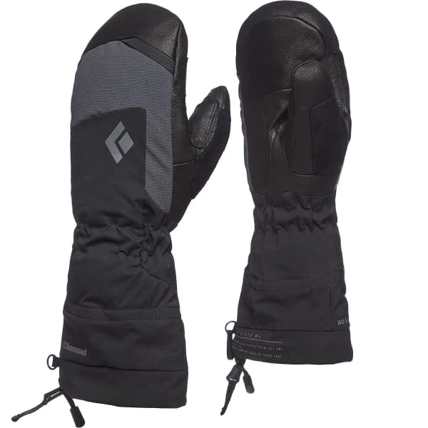 Le moins cher đ Moufles BLACK DIAMOND W MERCURY MITTS BLACK 23 Noir đ