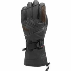 Meilleur prix ⌛ Gants De Ski RACER GTK3 BLACK BROWN 22 Noir 🔥