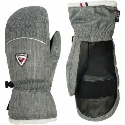 Meilleure affaire 💯 Moufles ROSSIGNOL W ROMY IMPR M HEATHER GREY 23 Gris / Noir 🔥
