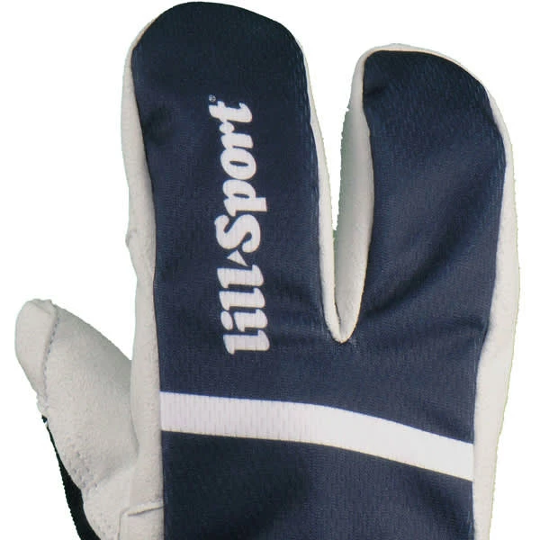 Acheter đ Gants De Ski LILL-SPORT GANTS LOBSTER JR MARINE 22 Blanc / Bleu đ â Image 2